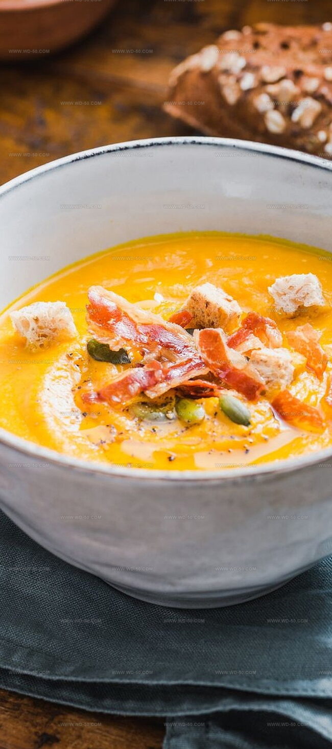 Why Jamie Oliver's Pumpkin and Bacon Soup Is So Satisfying