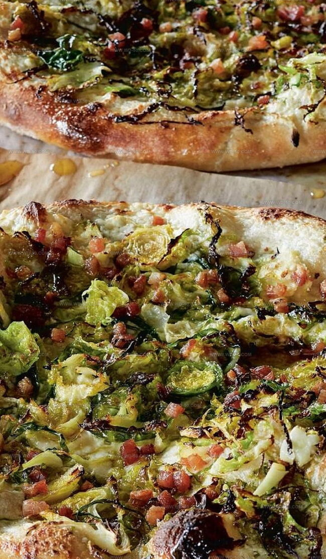 Storing Ina Garten’s Brussels Sprouts Pizza
