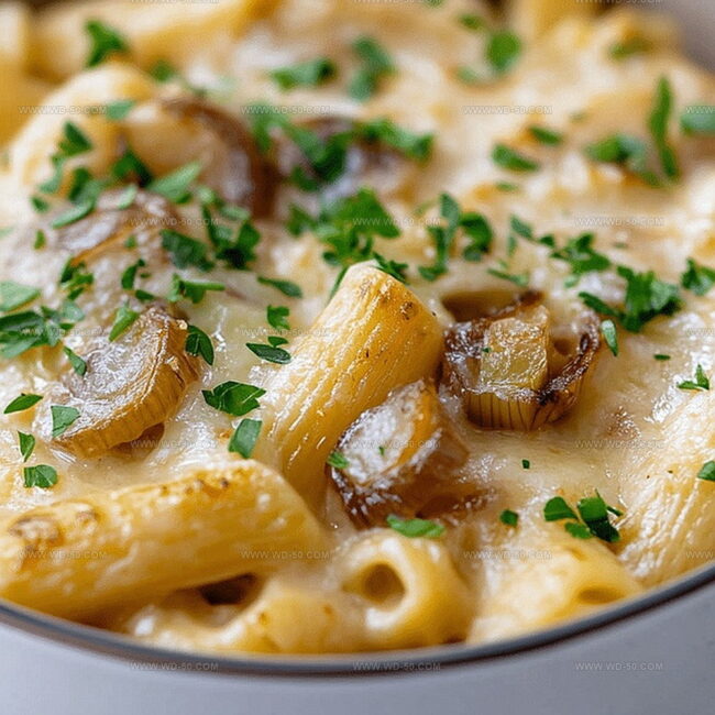 Why French Onion Pasta Tastes So Rich