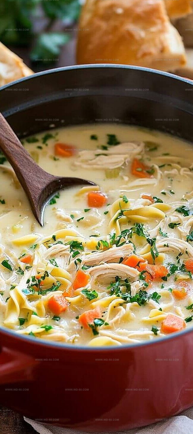 Creamy Chicken Noodle Soup Ingredient List