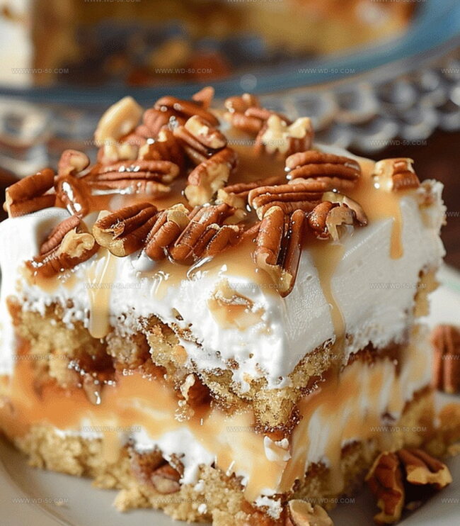 Instructions for Baking Butter Pecan Praline Cake
