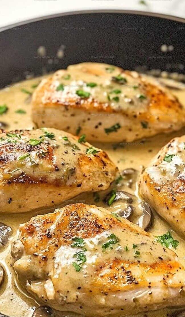 Kitchen Tools for Cheesy Garlic Butter Mushroom Stuffed Chicken