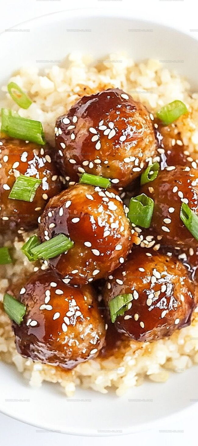 Customizations for Low Carb Keto Baked Asian Turkey Meatballs Recipe