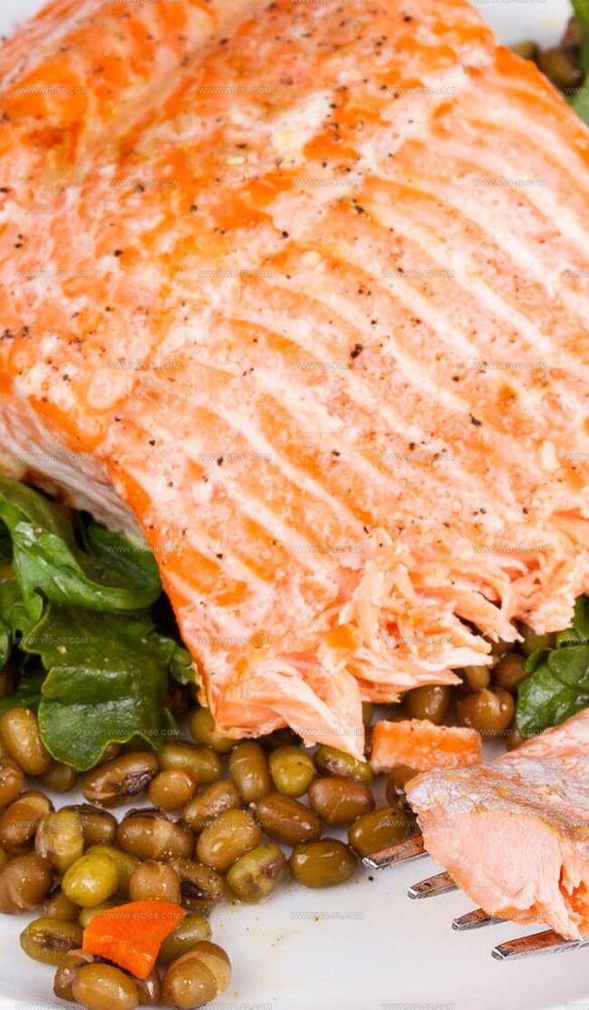 Recipe Variants for Salmon Lentils