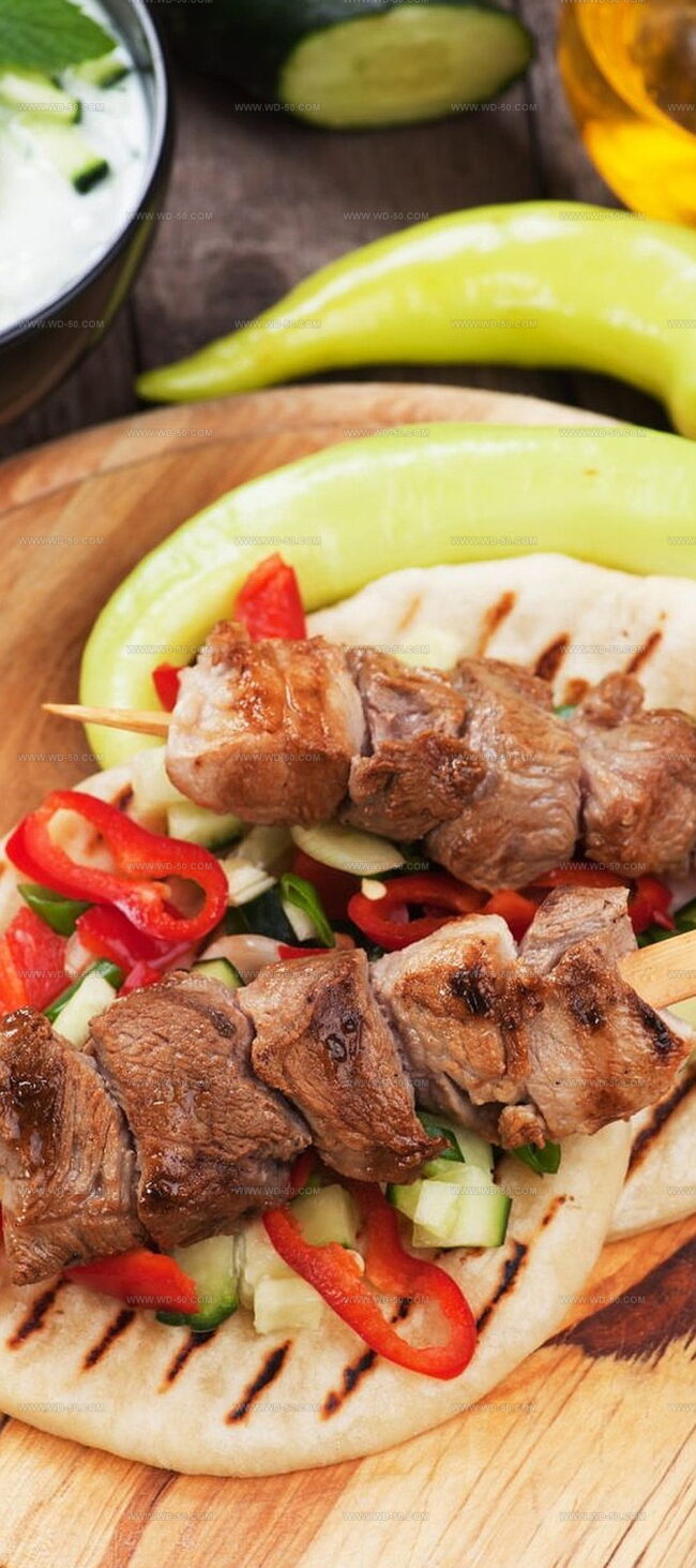 What to Serve with Ina’s Greek Pork Souvlaki