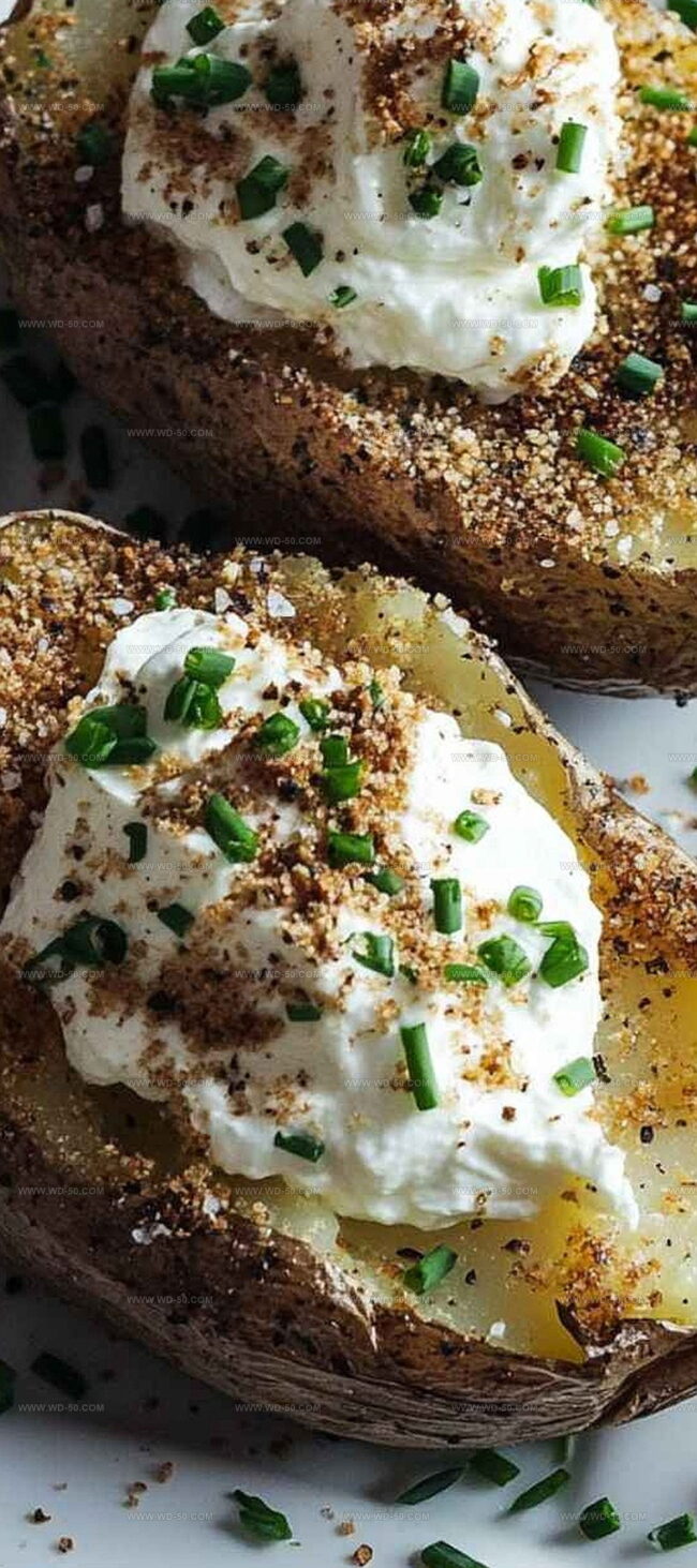 Expert Hints for Crusty Baked Potatoes with Whipped Feta