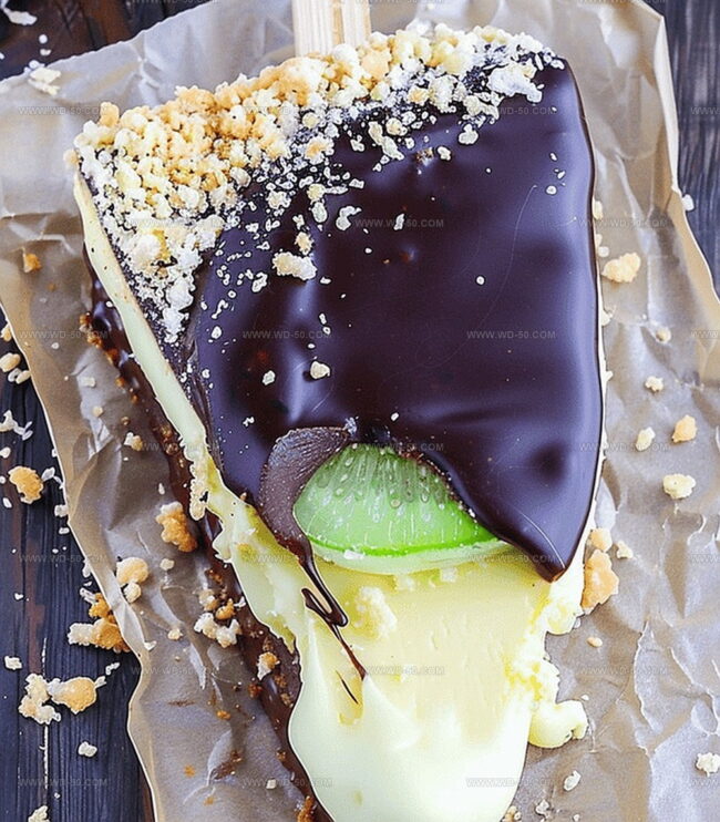 Step-by-Step for Making Frozen Key Lime Pie Treats