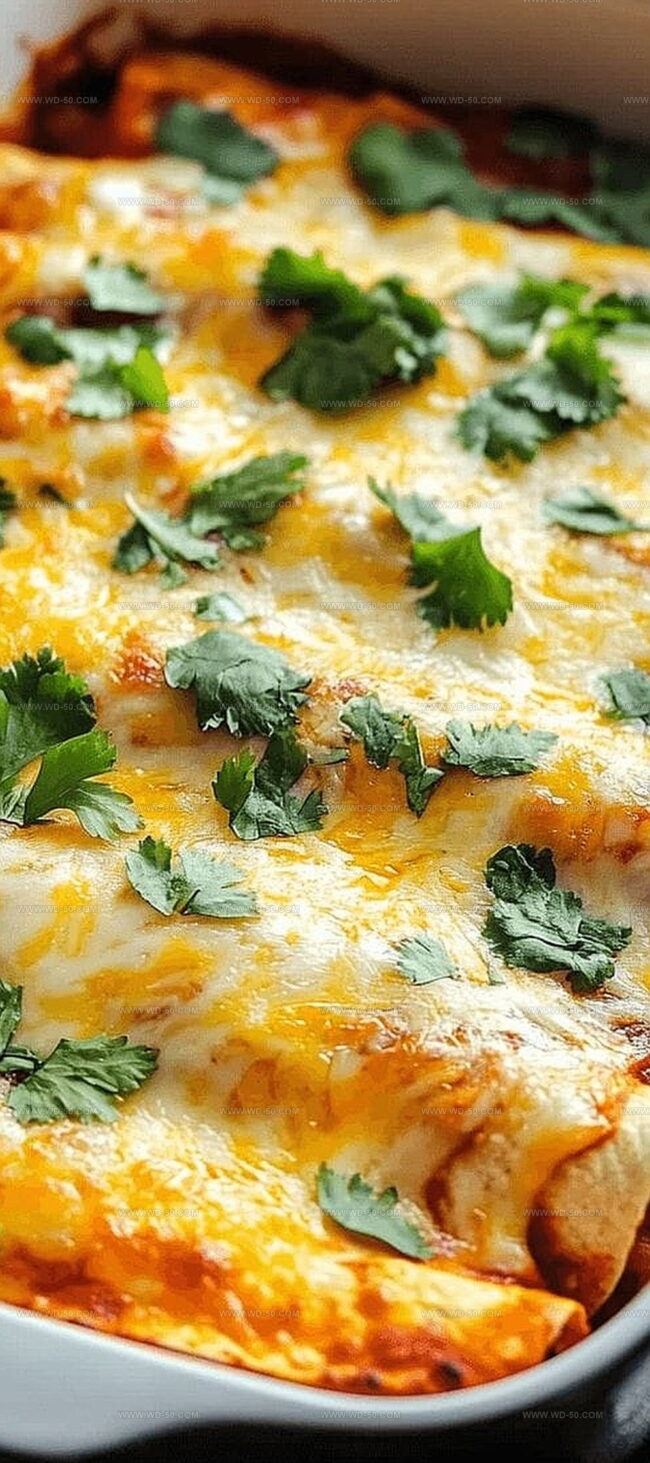 How to Serve Chicken Enchiladas Right