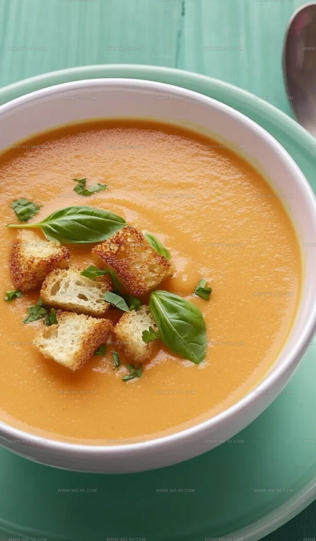 Keep Cream of Fresh Tomato Soup Fresh