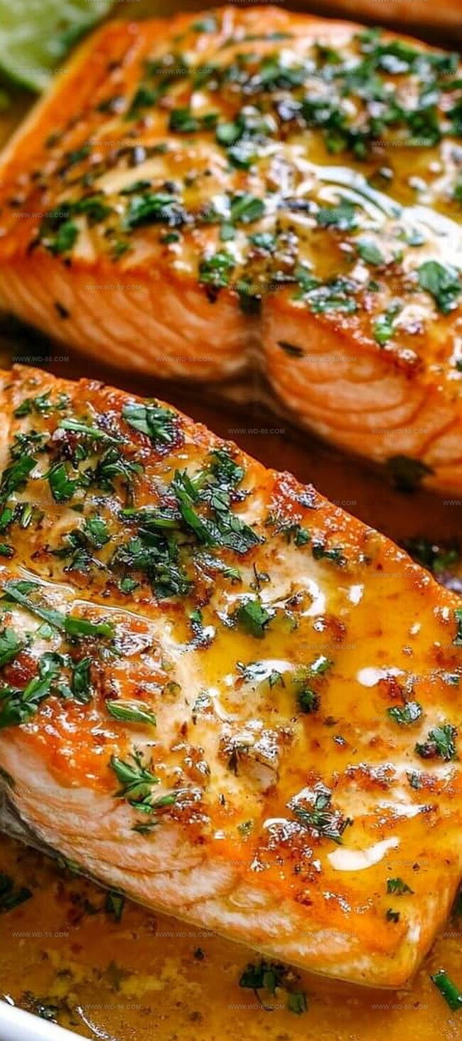 Baked Honey Lime Garlic Butter Salmon Ingredients