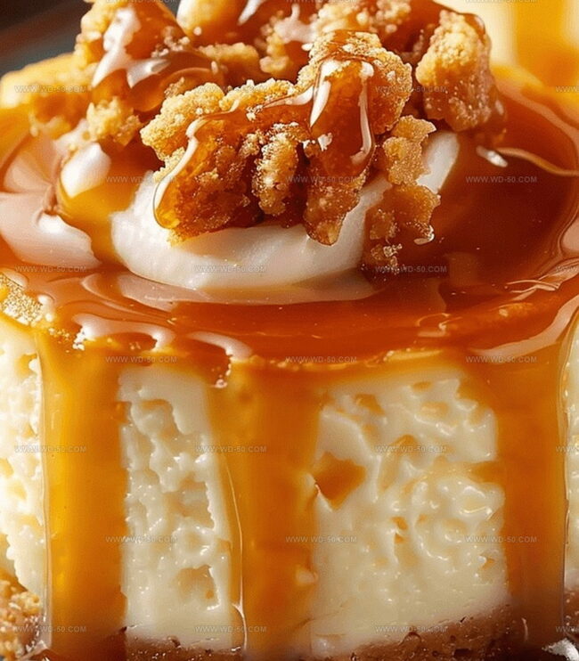Step-by-Step Instructions for Mini Cheesecakes with Caramel Sauce
