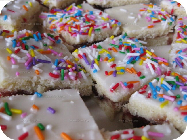 Raspberry Bars (Hindbrsnitter)