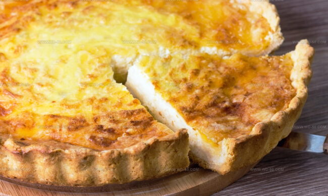 Cheese Quiche (Quiche Au Fromage)