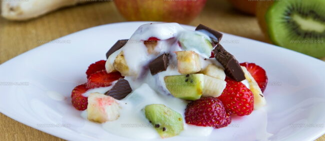Danish Fruit Salad (Frugtsalat)